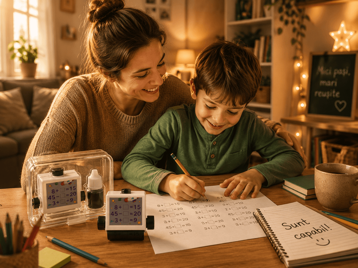 Ajutorul la Mate™ – Rolă educativă pentru exerciții de matematică