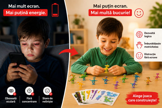 Puzzly – Puzzle 3D Educational din Carton, Set 25 Bucăți | Fără Foarfecă, Fără Lipici