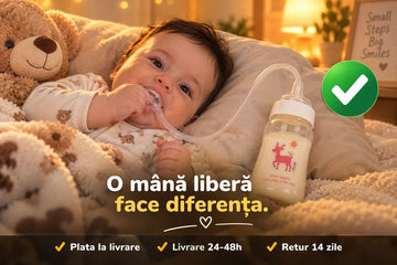 Trumpy™ – Biberonul cu tub flexibil